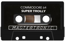 Cartridge artwork for Super Trolley on the Commodore 64.