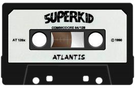 Cartridge artwork for Superkid on the Commodore 64.