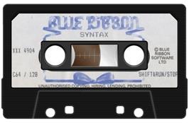 Cartridge artwork for Syntax on the Commodore 64.