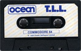 Cartridge artwork for TLL: Tornado Low Level on the Commodore 64.