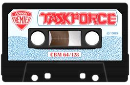 Cartridge artwork for Task Force on the Commodore 64.