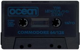 Cartridge artwork for The New Zealand Story on the Commodore 64.