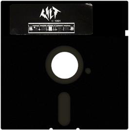 Cartridge artwork for Tilt on the Commodore 64.