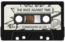 Cartridge artwork for Time Race on the Commodore 64.