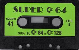 Cartridge artwork for Time Res-q on the Commodore 64.