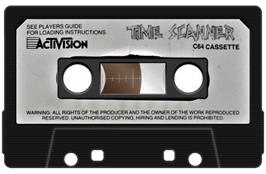 Cartridge artwork for Time Scanner on the Commodore 64.