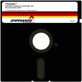 Cartridge artwork for Trains (Your 64) on the Commodore 64.