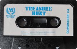 Cartridge artwork for Treasure Hunt (Compute!) on the Commodore 64.