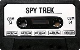 Cartridge artwork for Trek Adventure on the Commodore 64.