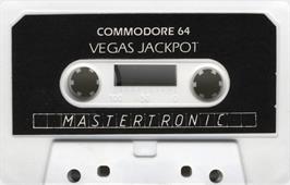 Cartridge artwork for Vegas Jackpot on the Commodore 64.