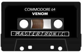 Cartridge artwork for Venom on the Commodore 64.