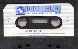 Cartridge artwork for Web on the Commodore 64.
