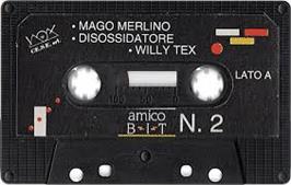 Cartridge artwork for Willy Tex on the Commodore 64.