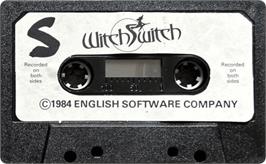 Cartridge artwork for Witchswitch on the Commodore 64.
