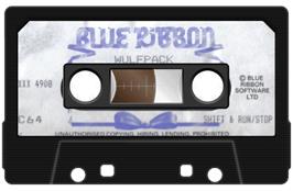 Cartridge artwork for Wulfpack on the Commodore 64.