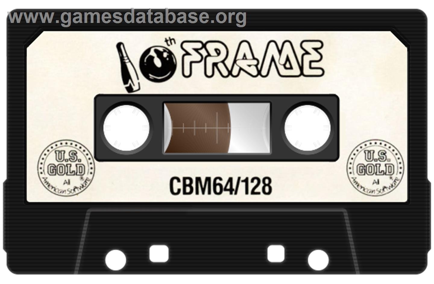 10th Frame - Commodore 64 - Artwork - Cartridge