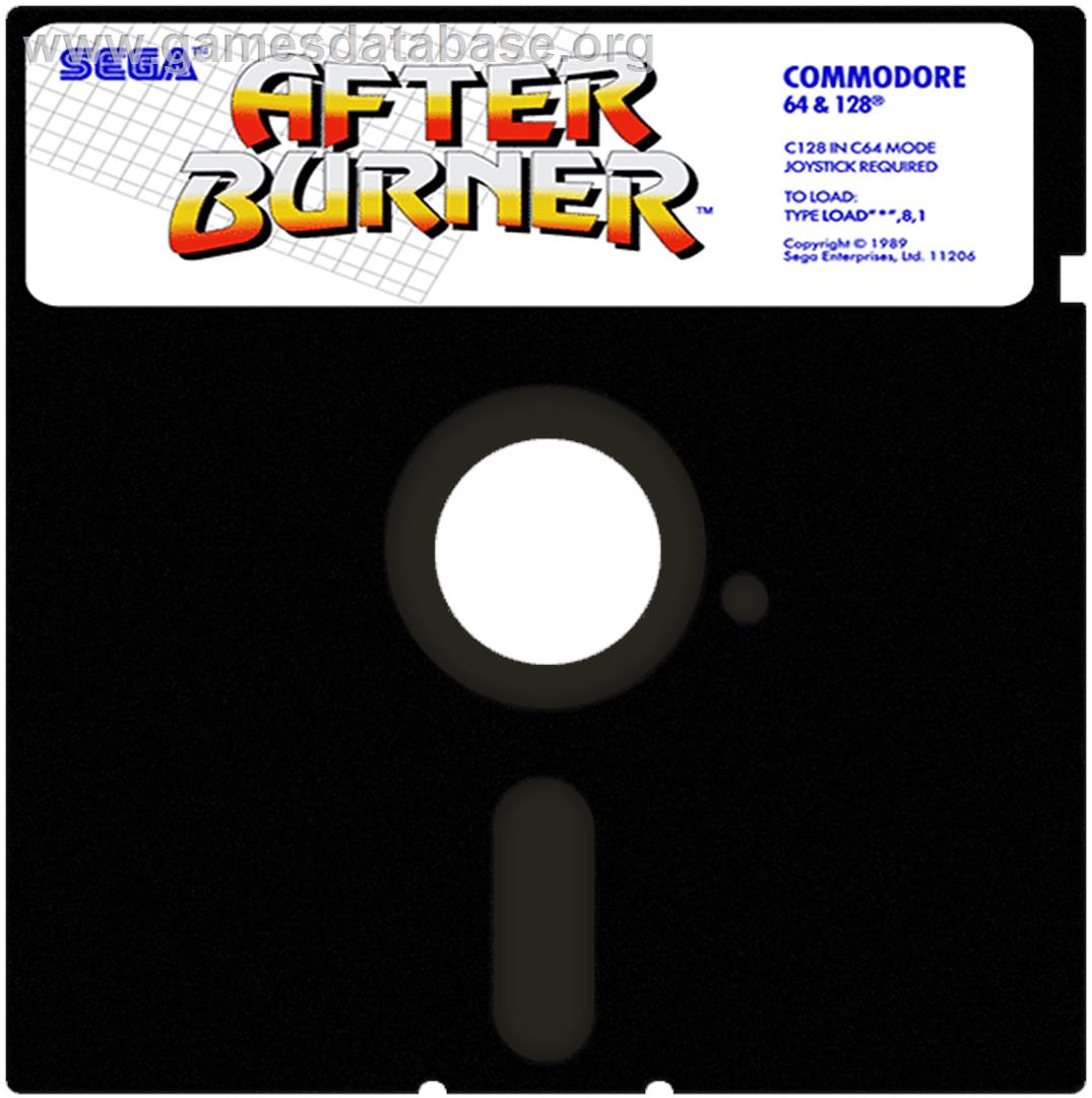 After Burner (Activision) - Commodore 64 - Artwork - Cartridge
