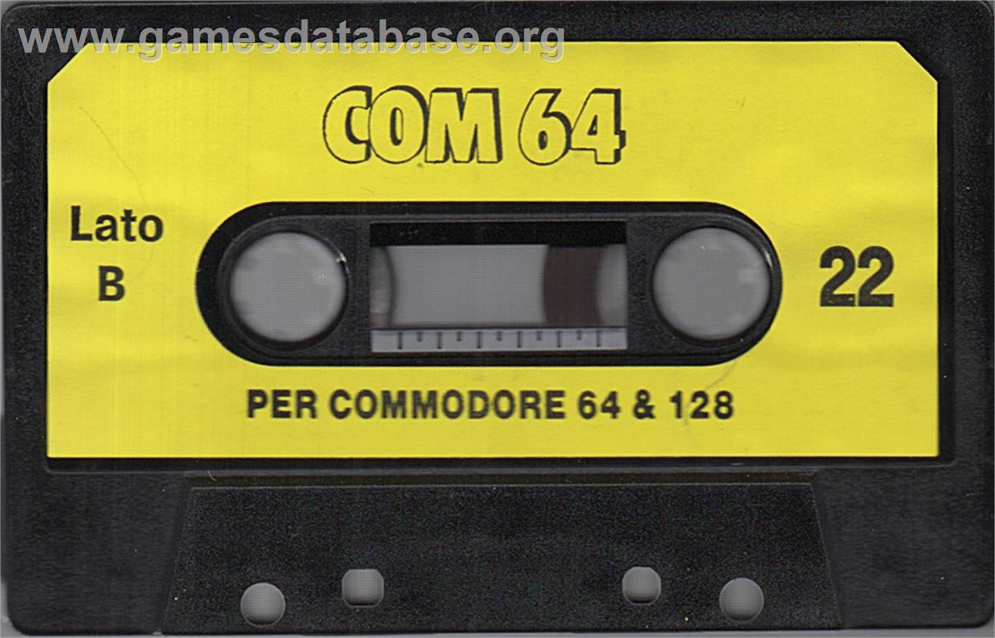 Air Support - Commodore 64 - Artwork - Cartridge