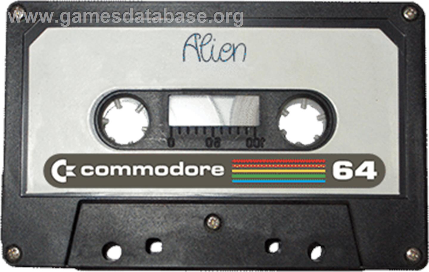 Alien (CP Verlag) - Commodore 64 - Artwork - Cartridge