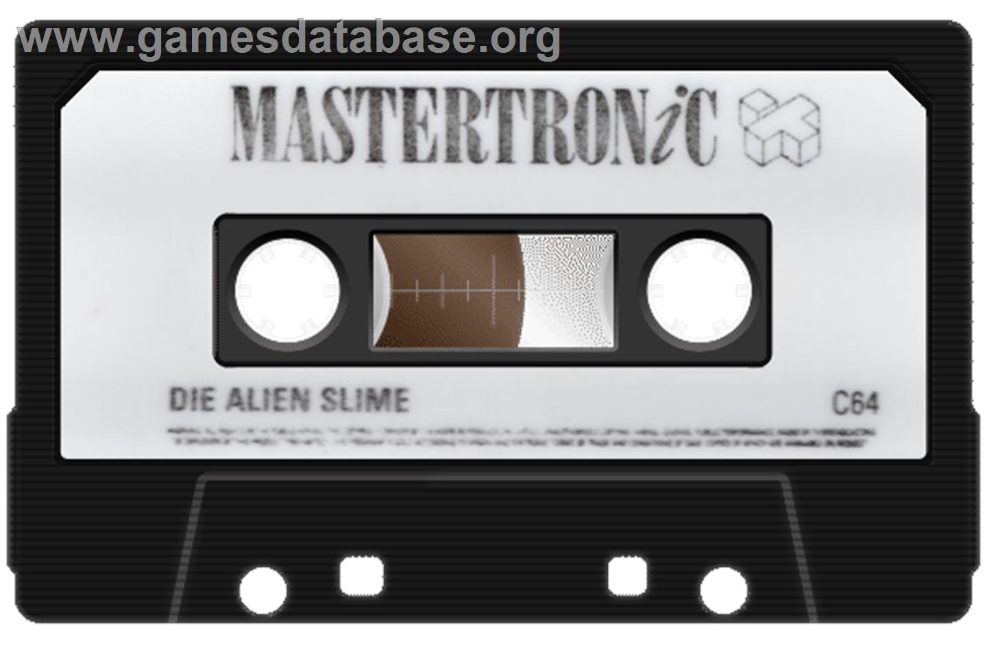 Alien Slime, Die - Commodore 64 - Artwork - Cartridge
