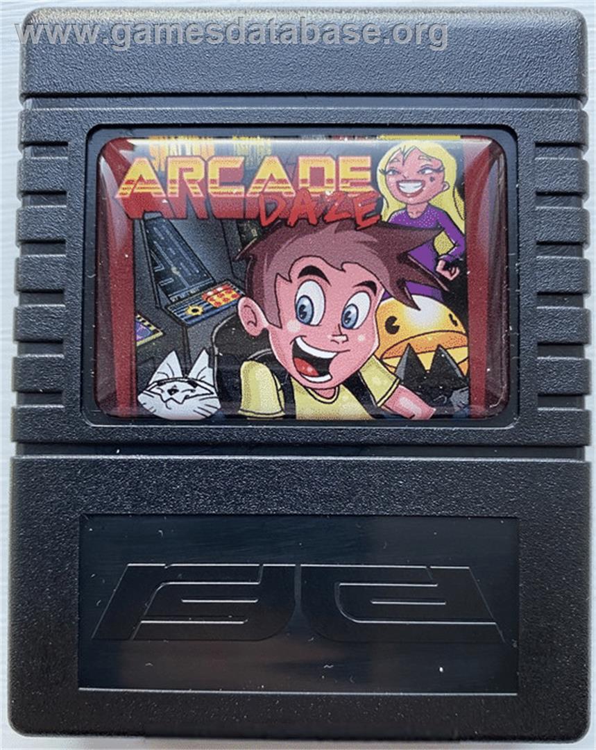 Arcade Daze - Commodore 64 - Artwork - Cartridge