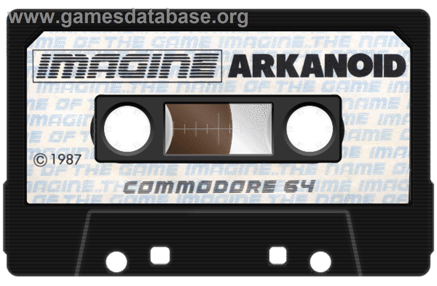 Arkanoid - Commodore 64 - Artwork - Cartridge