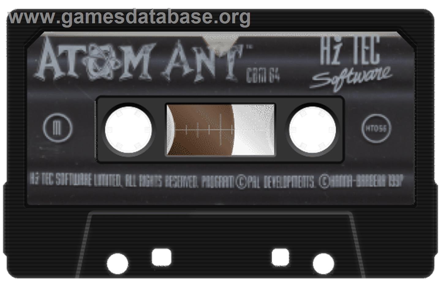 Atom Ant - Commodore 64 - Artwork - Cartridge