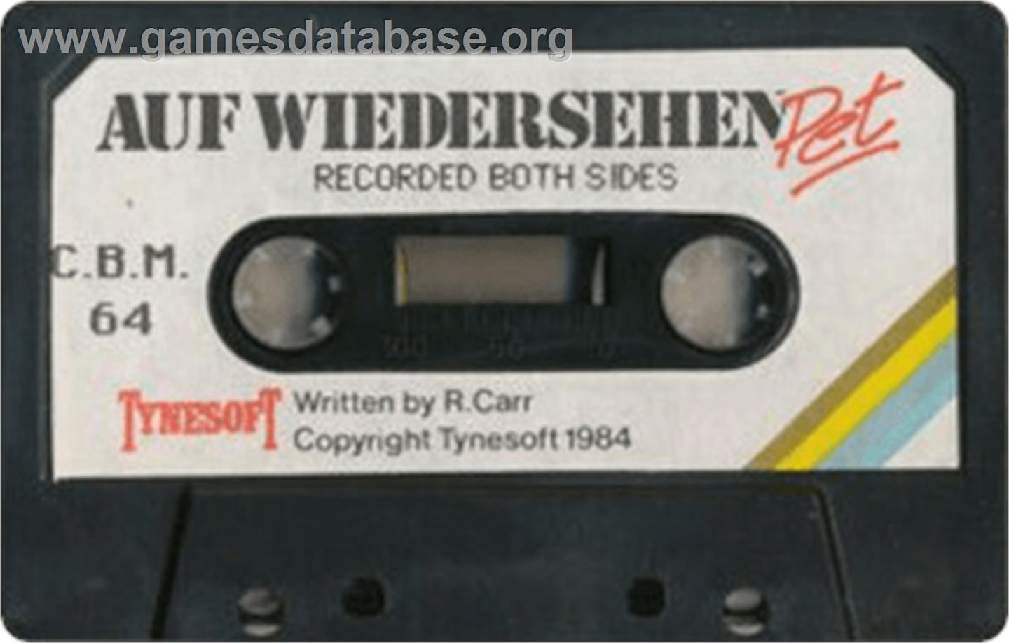 Auf Wiedersehen Pet - Commodore 64 - Artwork - Cartridge