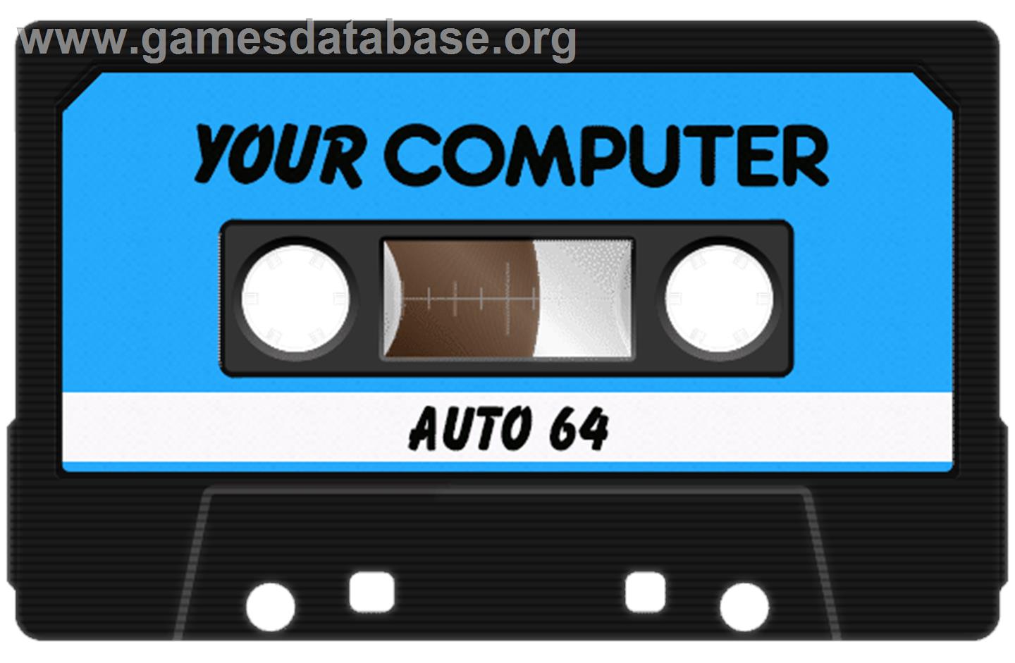 Auto 64 - Commodore 64 - Artwork - Cartridge
