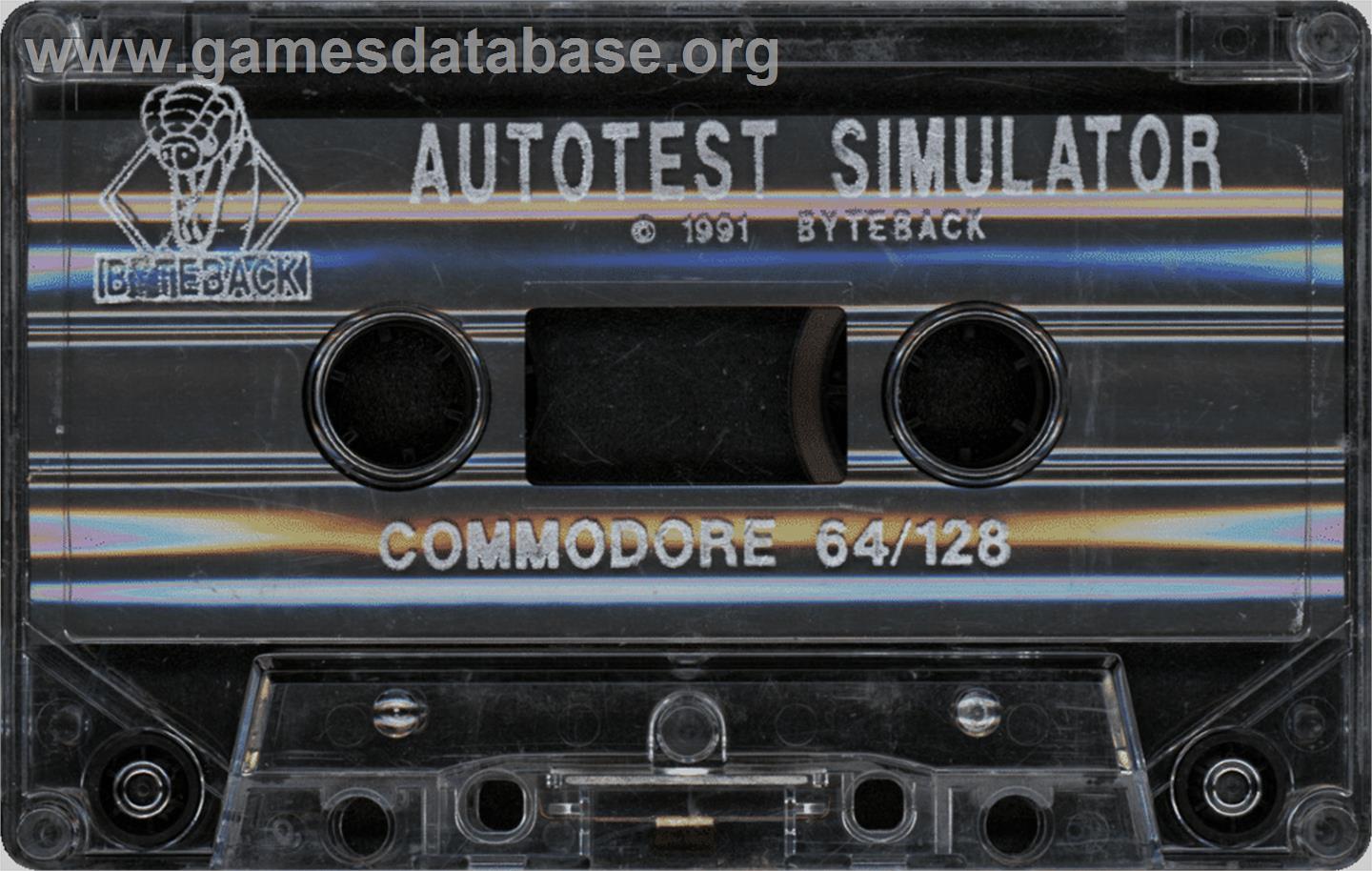 Autotest - Commodore 64 - Artwork - Cartridge