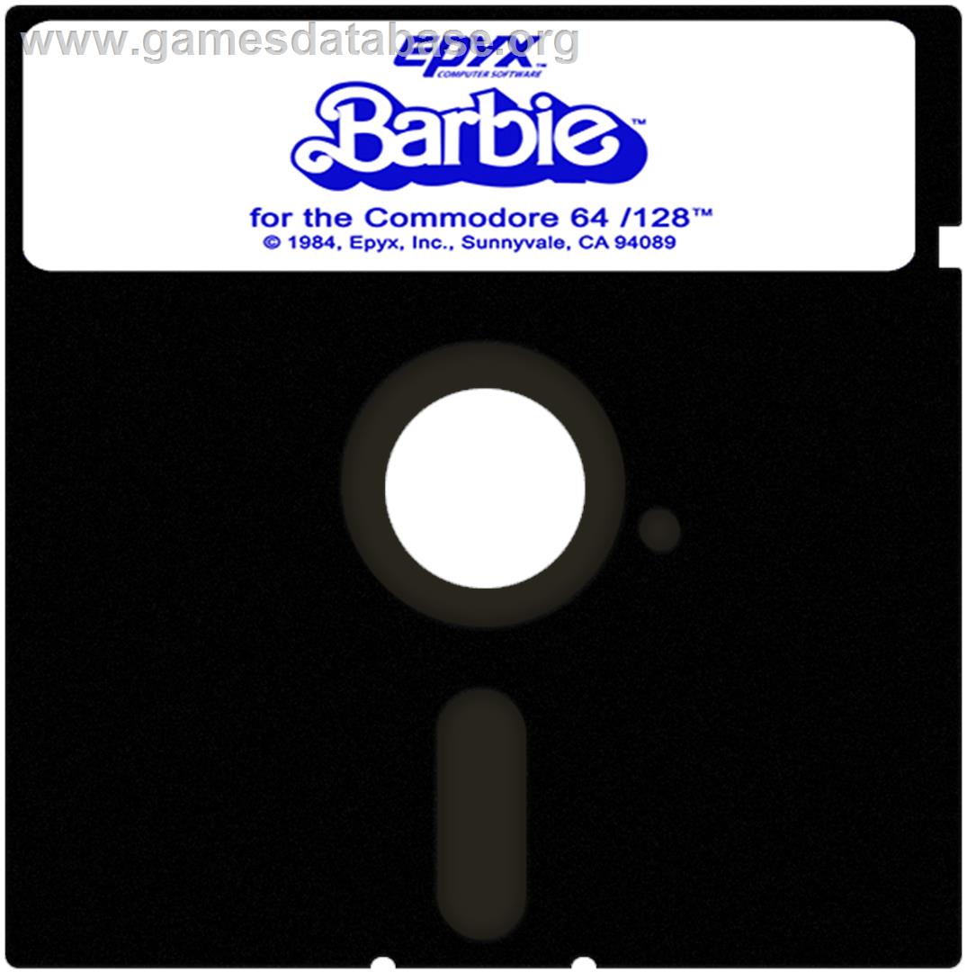 Barbie - Commodore 64 - Artwork - Cartridge