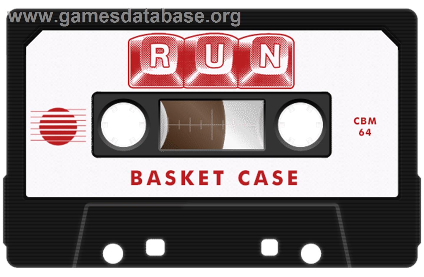 Basket Case - Commodore 64 - Artwork - Cartridge