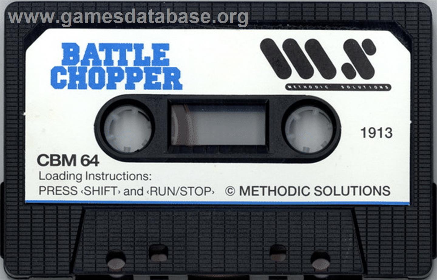 Battle Chopper - Commodore 64 - Artwork - Cartridge