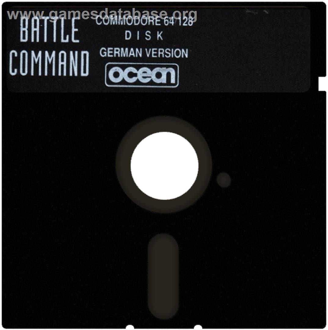 Battle Command - Commodore 64 - Artwork - Cartridge