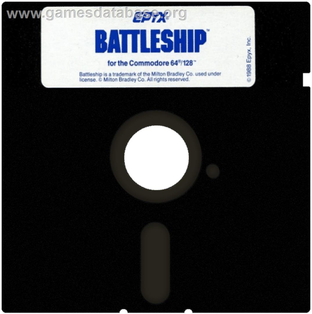 Battle Ships - Commodore 64 - Artwork - Cartridge