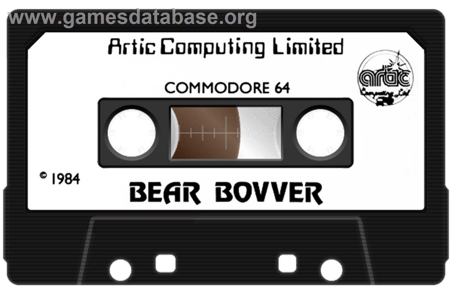 Bear Bovver - Commodore 64 - Artwork - Cartridge