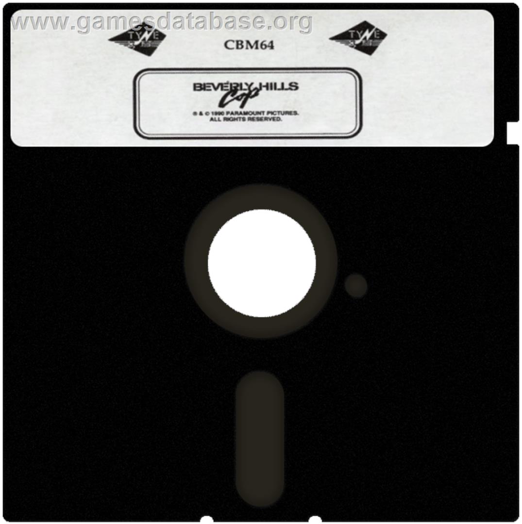 Beverly Hills Cop - Commodore 64 - Artwork - Cartridge