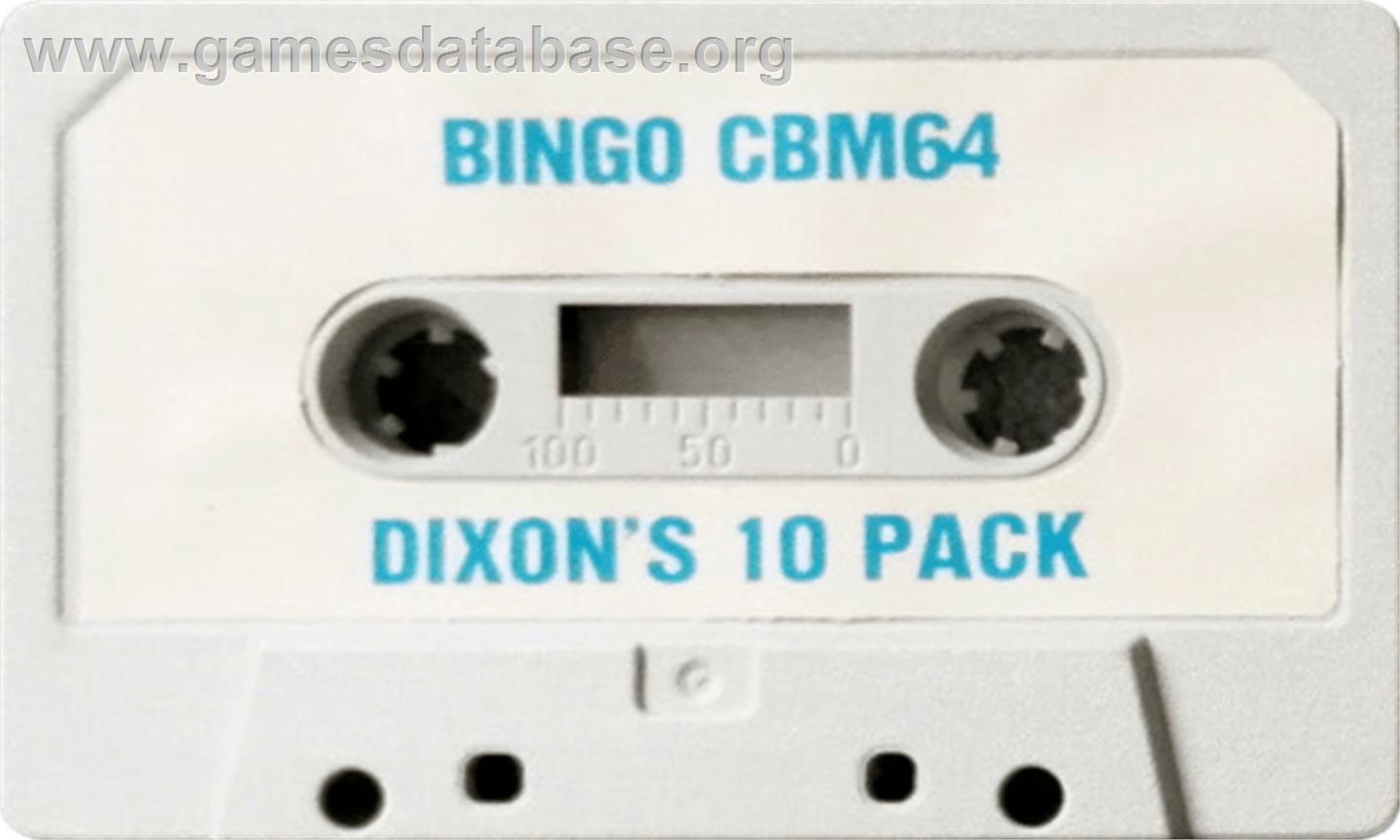 Bingo (Tynesoft) - Commodore 64 - Artwork - Cartridge