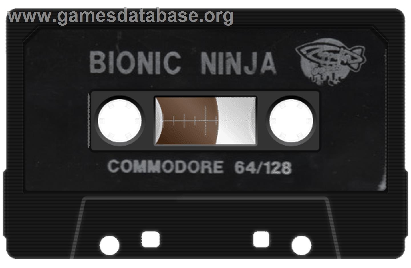 Bionic Ninja - Commodore 64 - Artwork - Cartridge