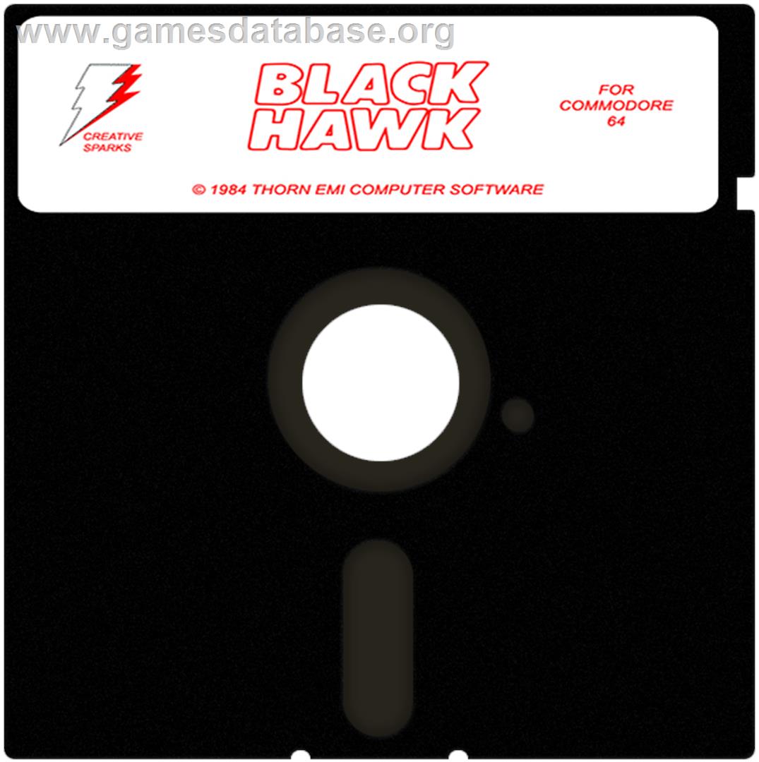Black Hawk - Commodore 64 - Artwork - Cartridge