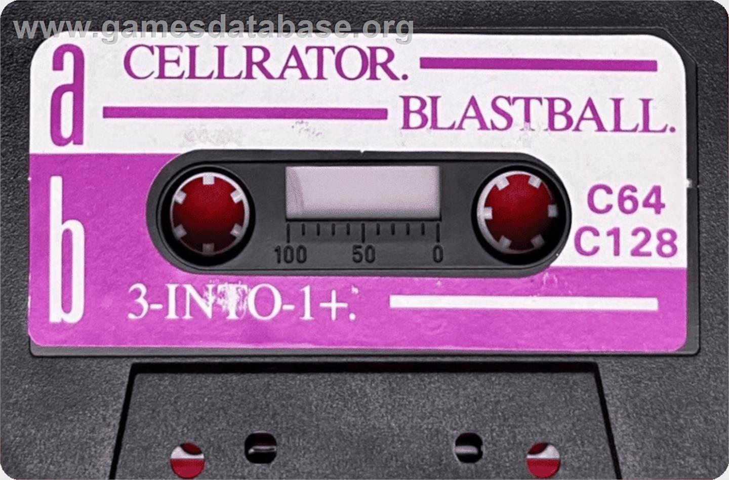 Blast Ball - Commodore 64 - Artwork - Cartridge