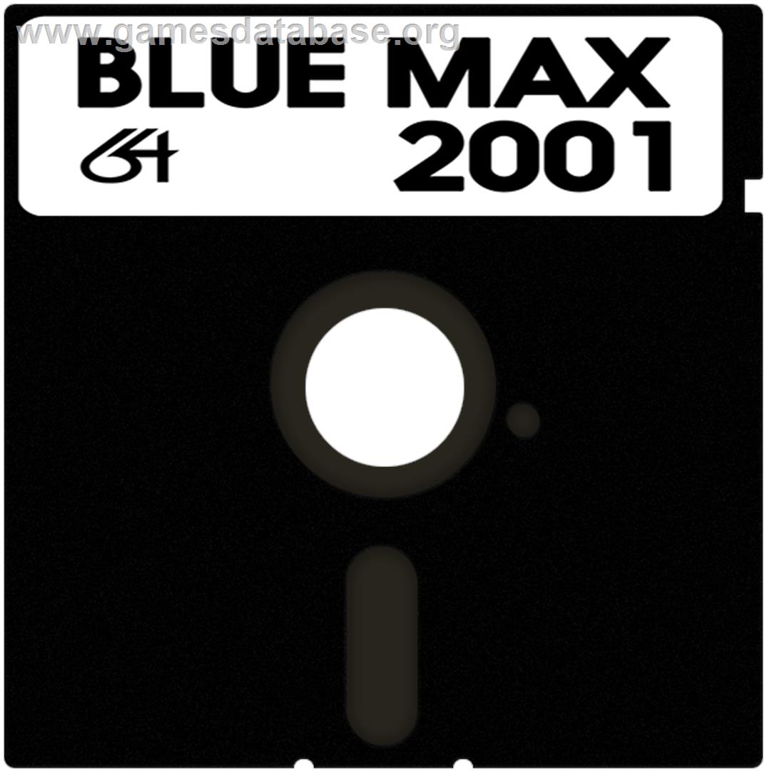 Blue Max 2001 - Commodore 64 - Artwork - Cartridge