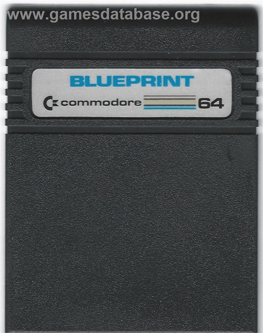 Blueprint - Commodore 64 - Artwork - Cartridge