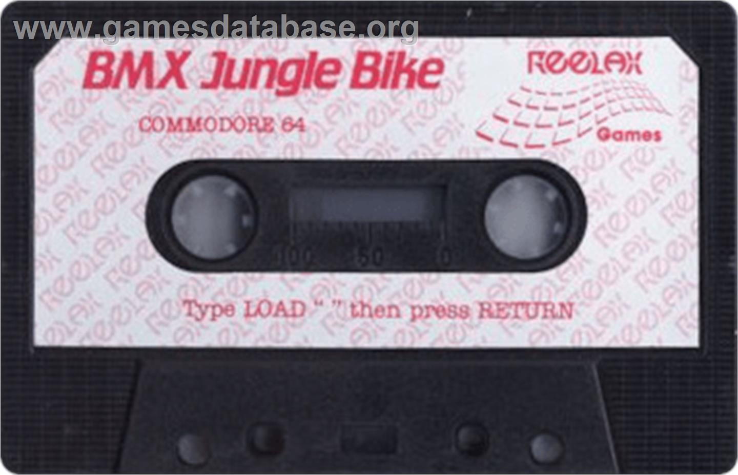 Bmx Jungle Bike - Commodore 64 - Artwork - Cartridge
