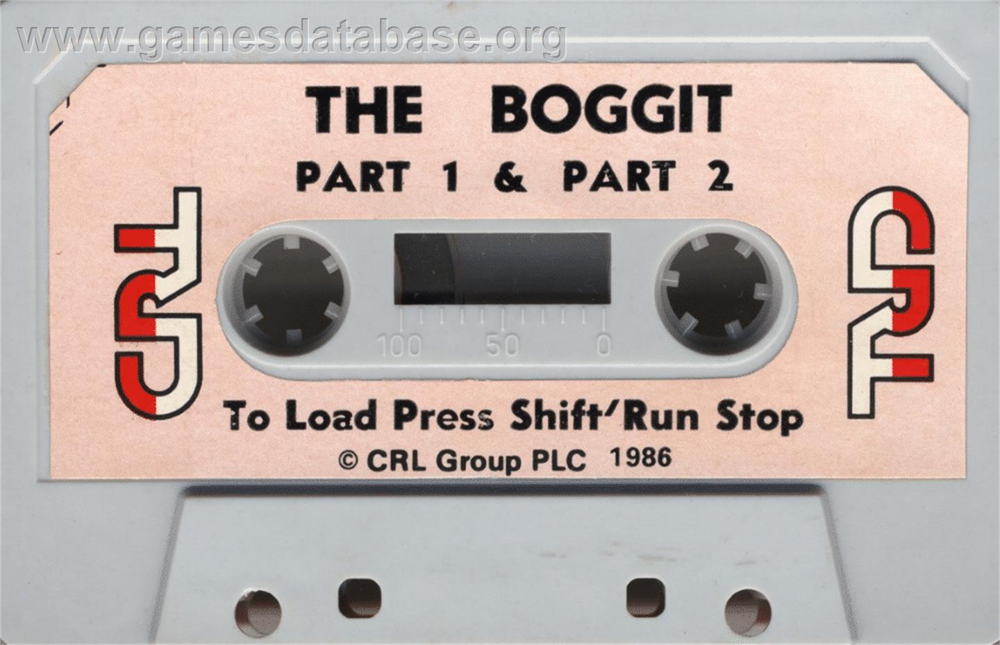Boggit, The - Commodore 64 - Artwork - Cartridge