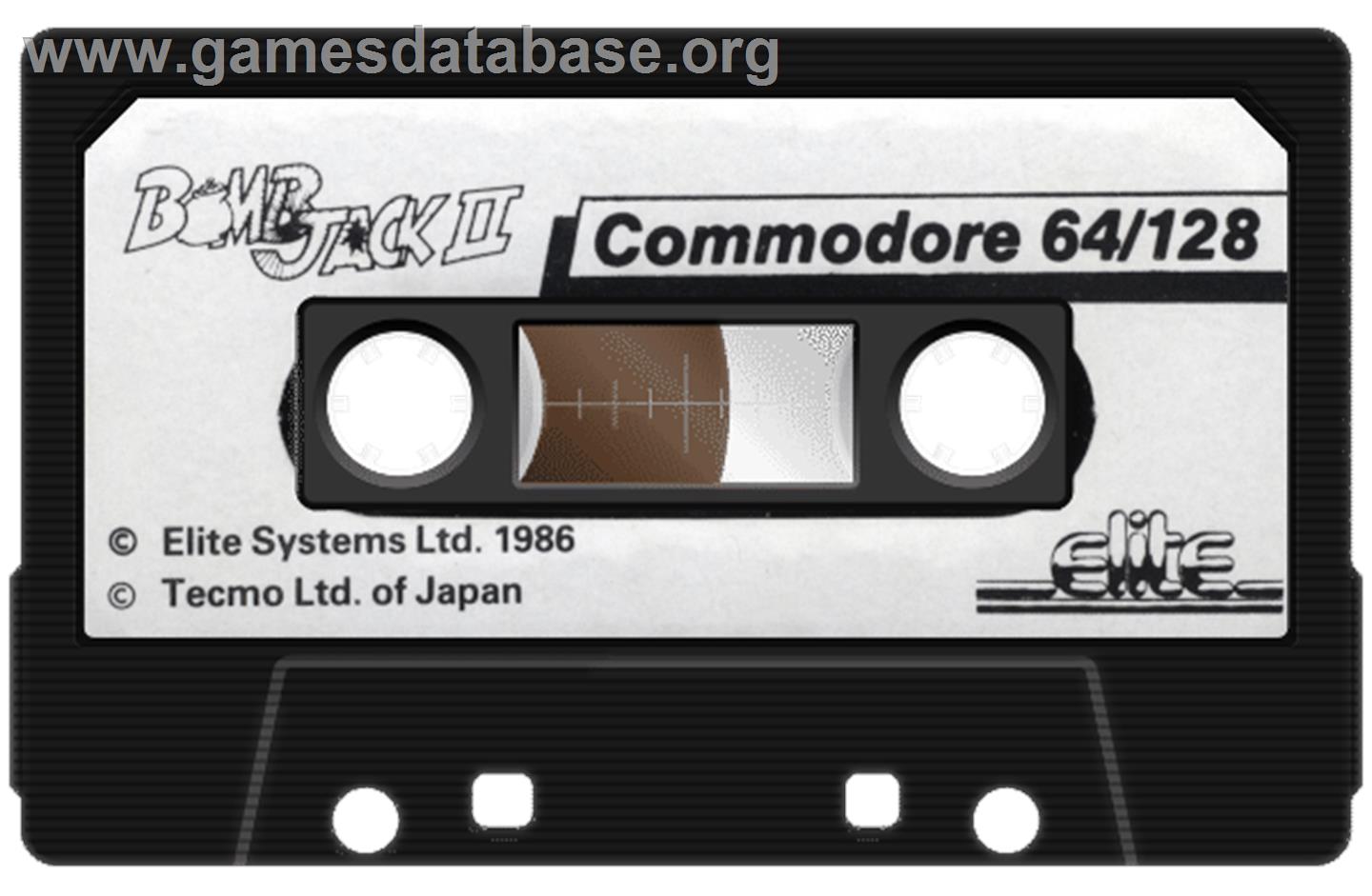 Bomb Jack II - Commodore 64 - Artwork - Cartridge