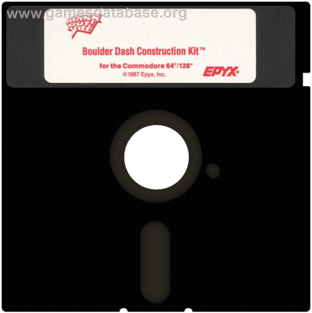 Boulder Dash 50 - Commodore 64 - Artwork - Cartridge