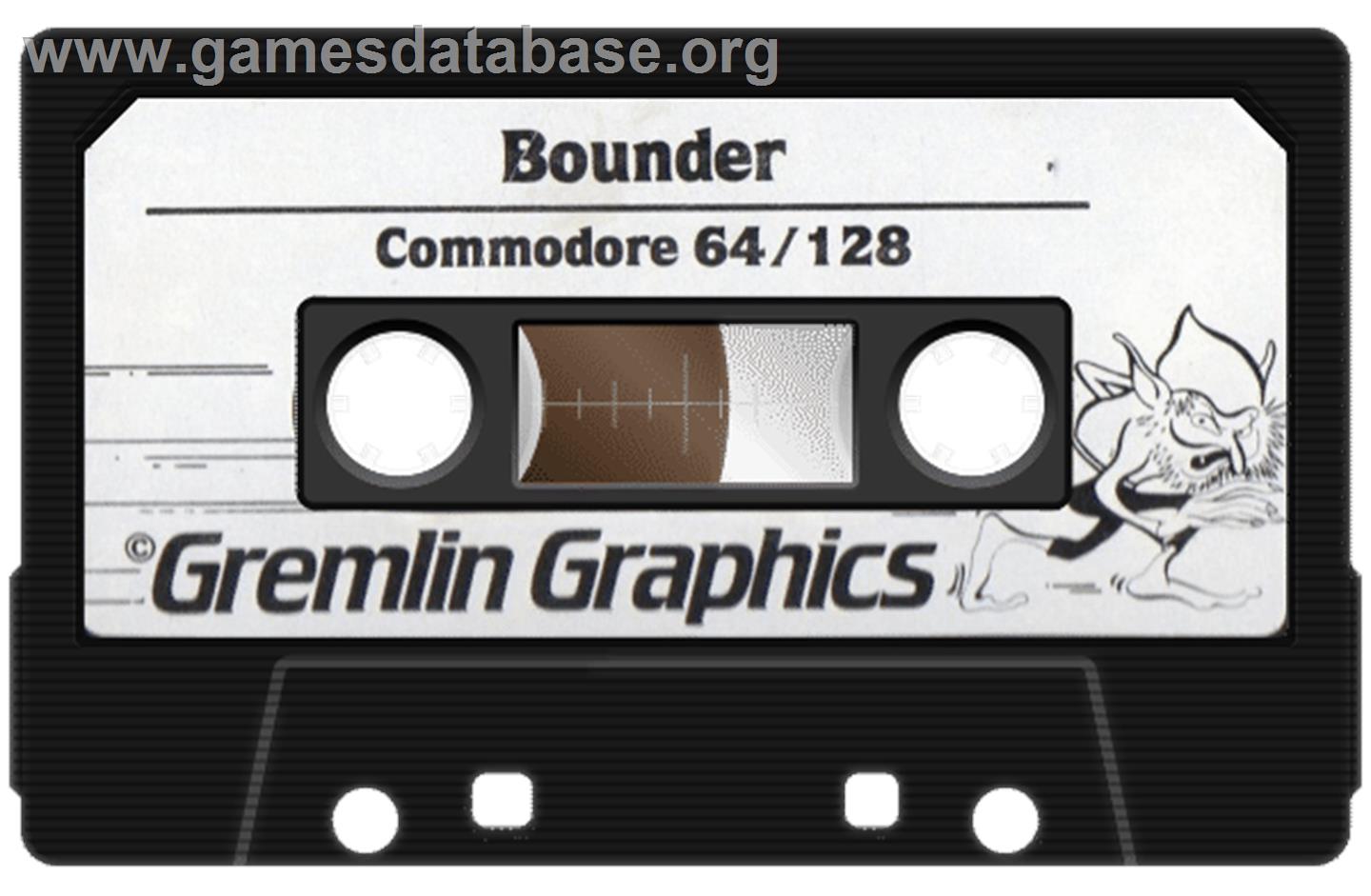 Bounder - Commodore 64 - Artwork - Cartridge