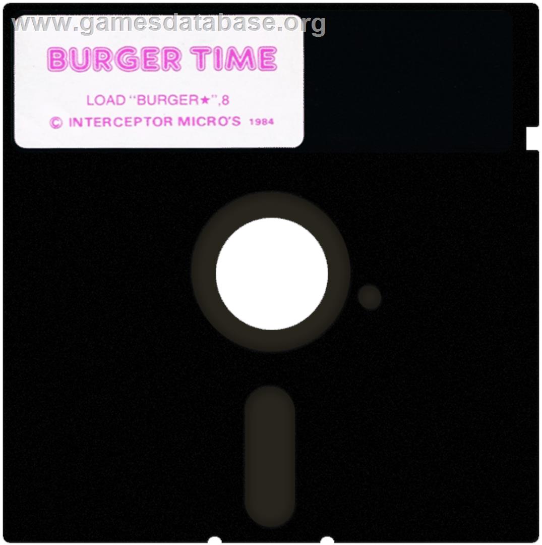 Burger Time '97 - Commodore 64 - Artwork - Cartridge