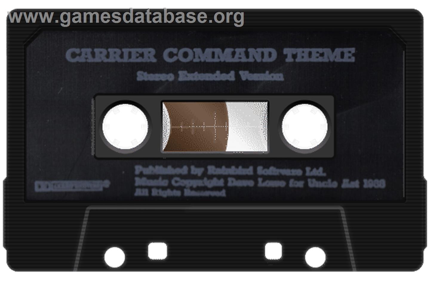 Carrier Command - Commodore 64 - Artwork - Cartridge